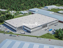 Вид здания. Сухой склад (+18) Склад ИНСИТИ Индустриальный Краснодар, поселок Индустриальный, ул Петра Пискижева 48, 23 664 м2 фото 2