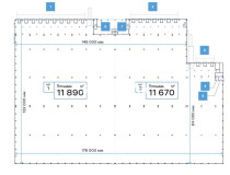 plans. Сухой склад (+18) Склад ИНСИТИ Индустриальный Краснодар, поселок Индустриальный, ул Петра Пискижева 48, 23 664 м2 фото 1